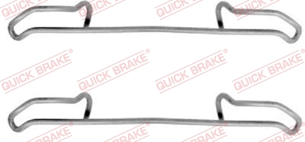 Accessory Kit, disc brake pad